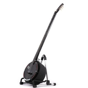 Turkse Cumbus Long Saz Black Sazbush Premium zwarte huid Zeynel Abidin Cümbüş met zachte hoes