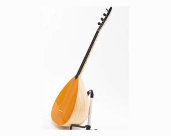 Turkish Short Neck Baglama Saz Maple - Cedar Top