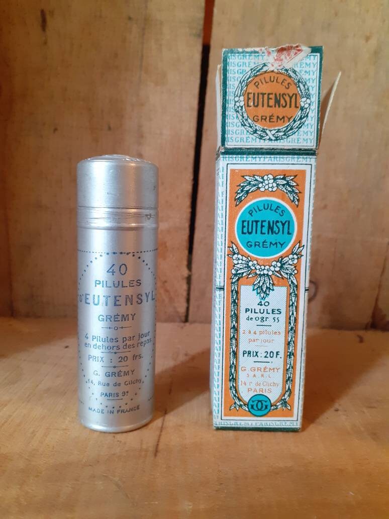 Boite de Pilules Ancienne - Eutensyl