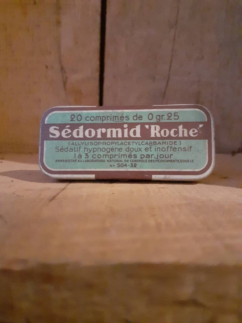 Boite de Comprimés Sédormid Roche
