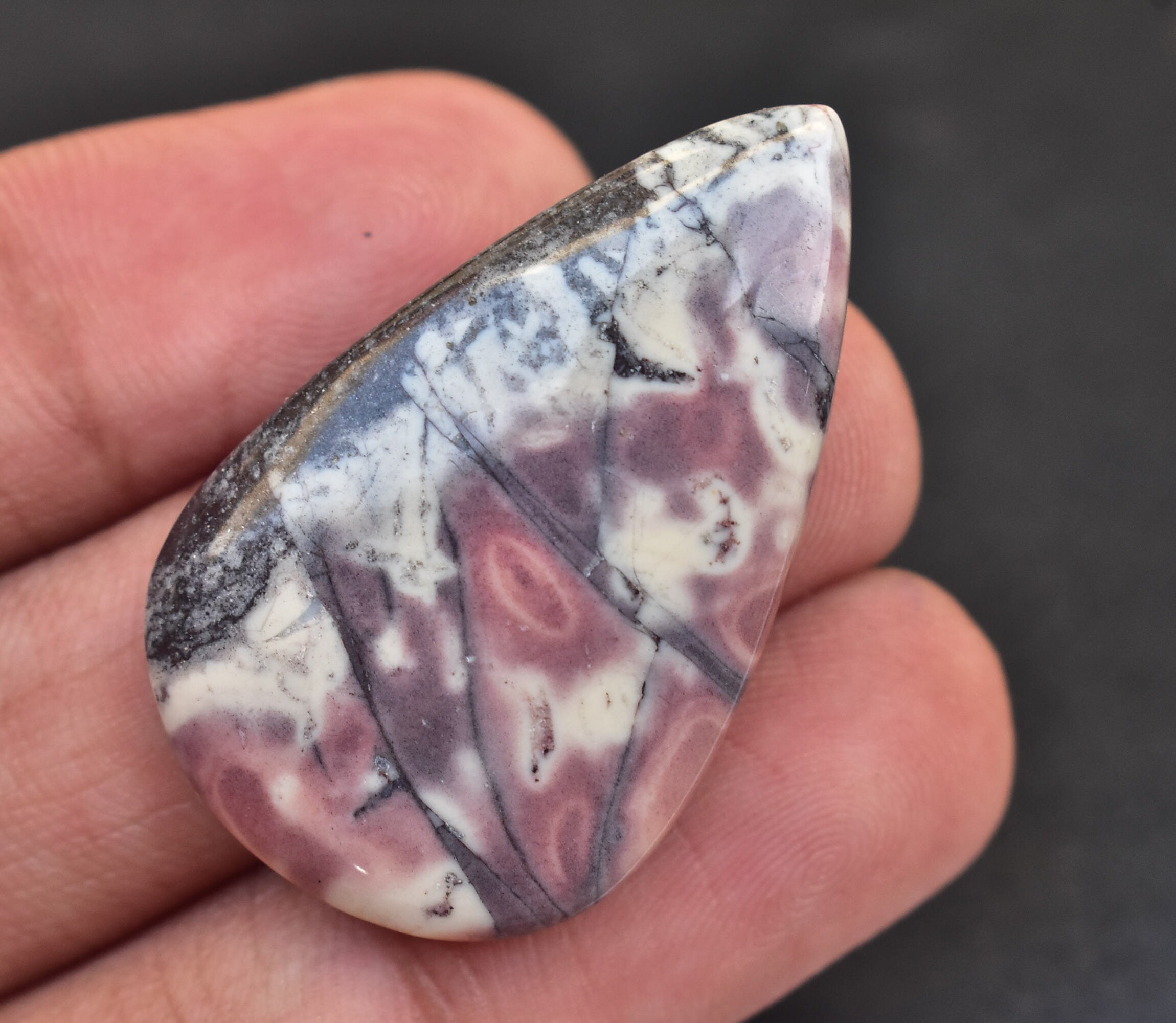 Porcelain Jasper Cabochon / Porcelain Jasper Gemstone / Etsy