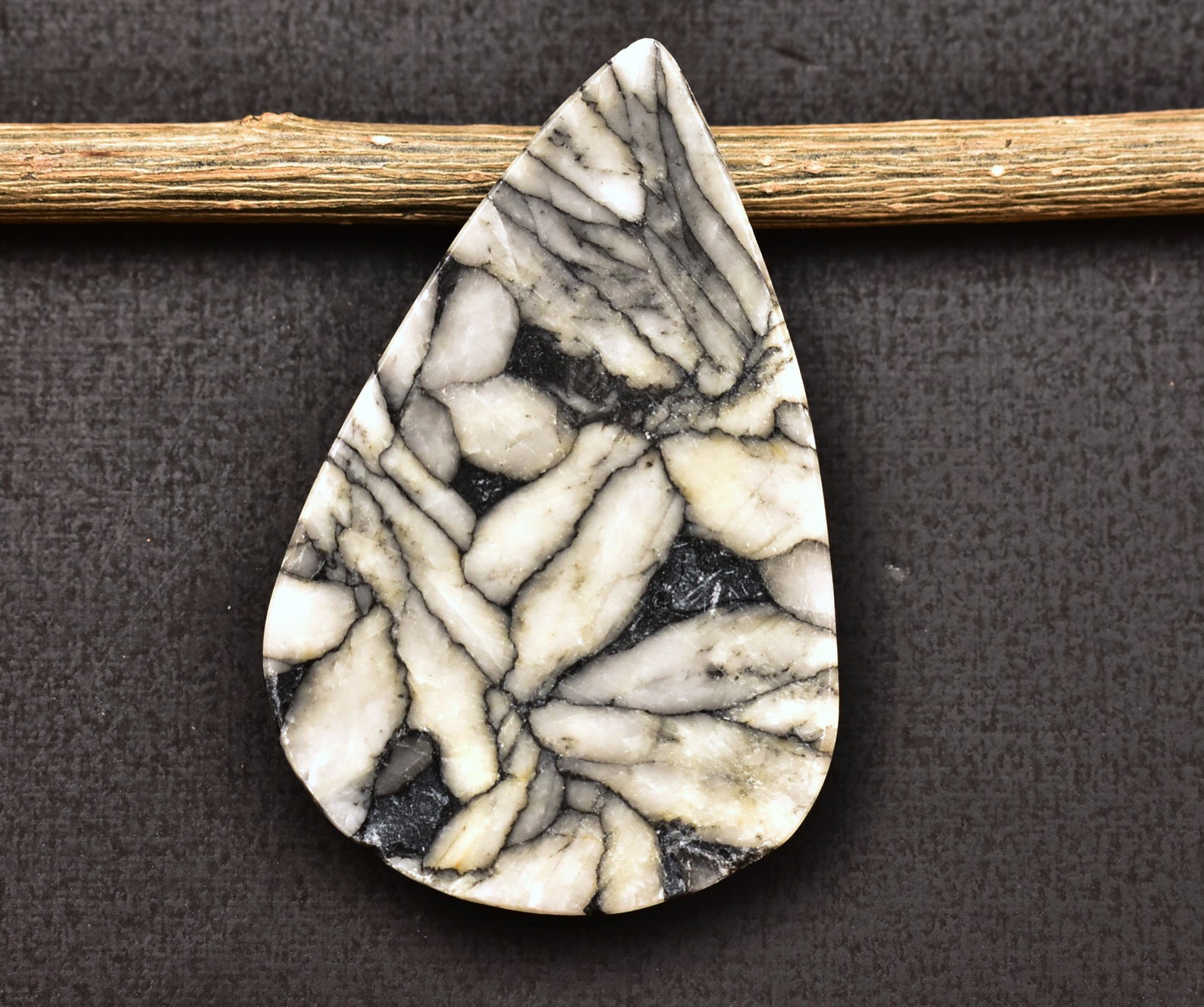 Pinolith Jasper Cabochon / Pinolith Jasper Gemstone / Unique Etsy