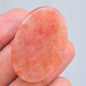 Iolite SunStone Cabochon / Iolite SunStone Gemstone / Oval Shape / 57.70 Ct. / 39X25X7 mm. / Loose Gemstone / H-441 image 4