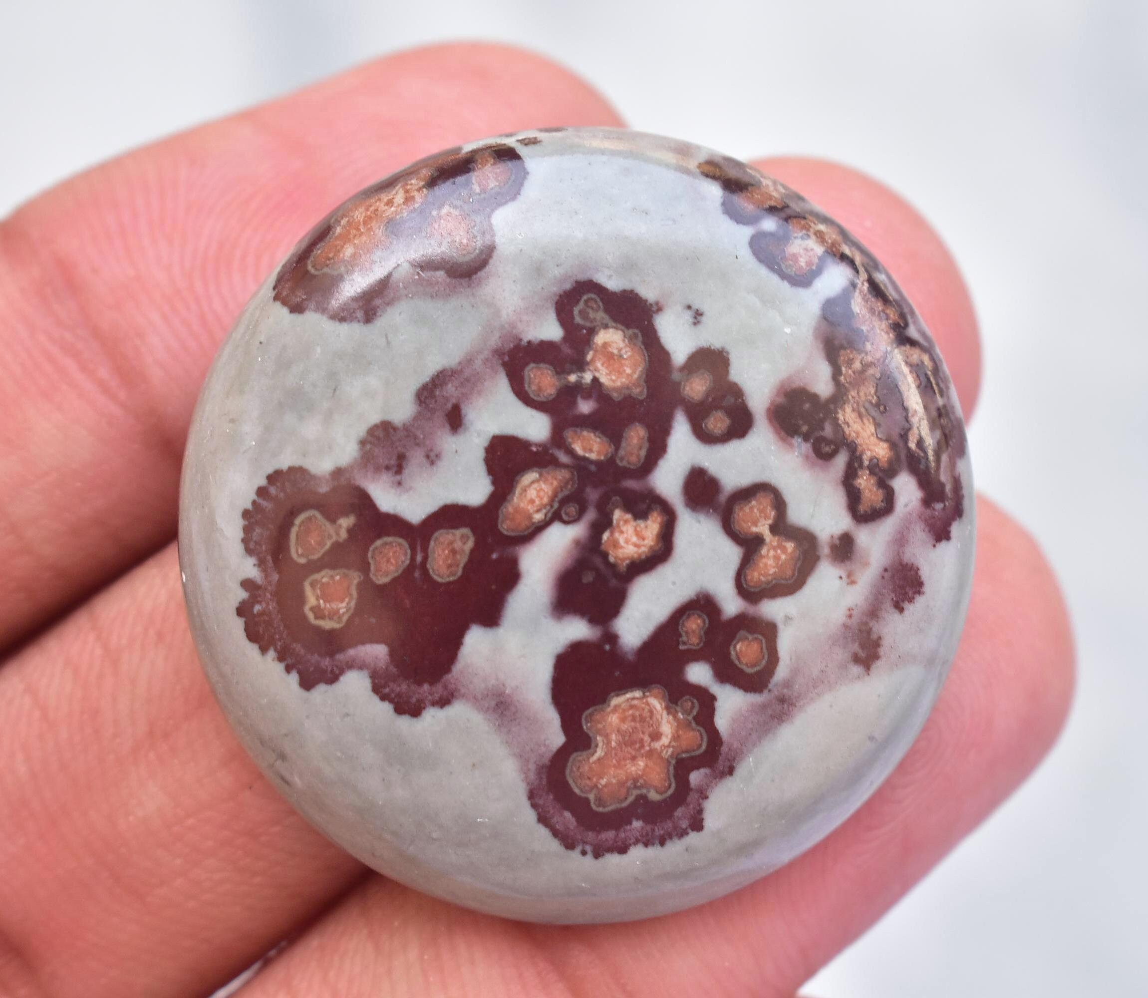 Coffee Bean Jasper Cabochon / Coffee Bean Jasper Gemstone / Etsy