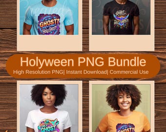 Holyween PNG-Bundle | Christliche Halloween Designs (Digitaler Download)