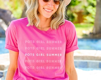 POTS Girl Summer Unisex T-Shirt | POTS Awareness Shirt, Postural Orthostatic Tachycardia Syndrome, Dysautonomia Tee, POTS Apparel