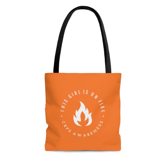 CRPS this Girl is on Fire Tote Bag Complex | Etsy
