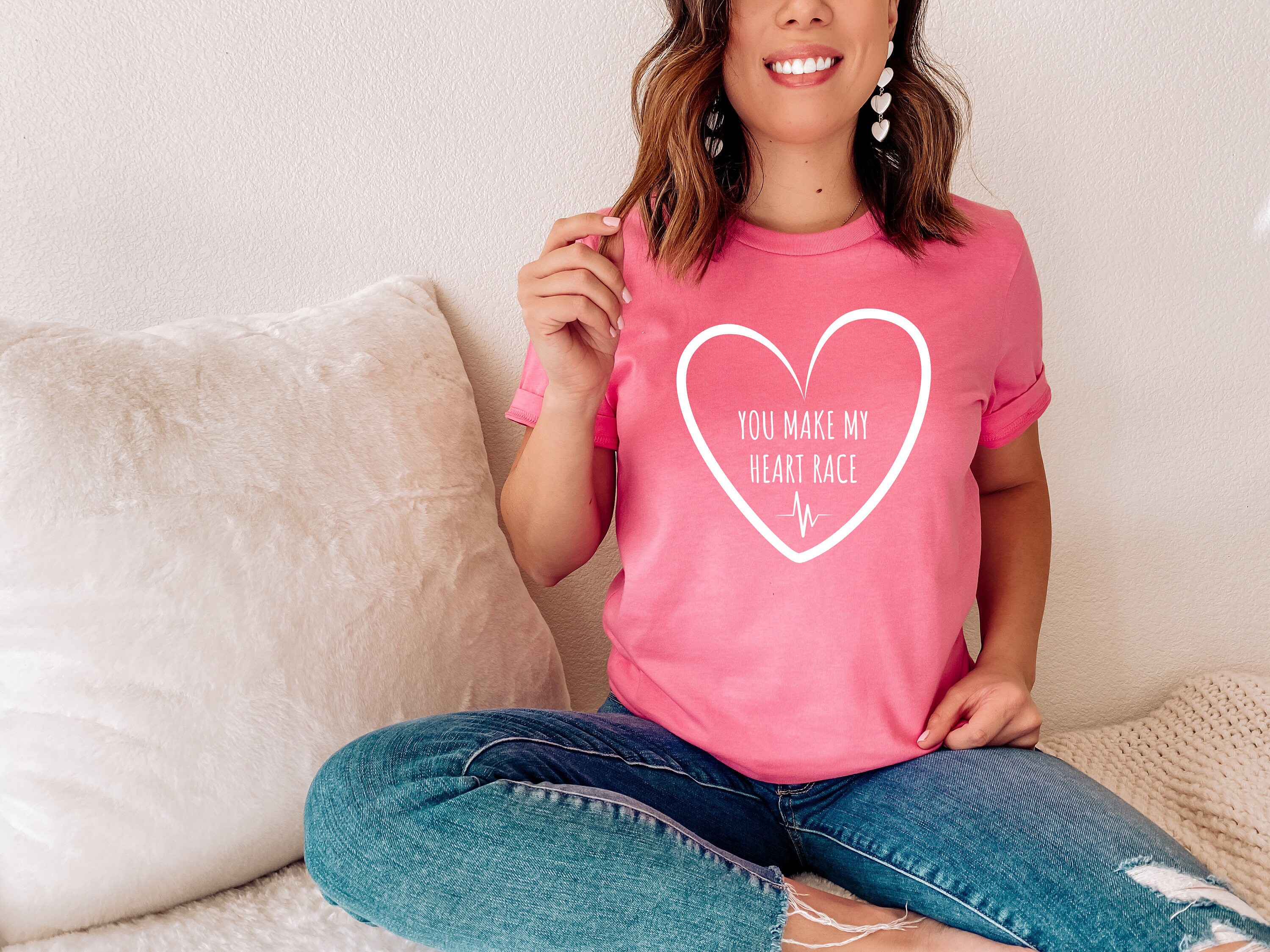 Dysautonomia you Make My Heart Race Tee POTS Etsy