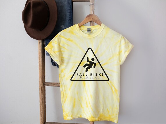 fall Risk Tie-dye Unisex T-shirt - Etsy