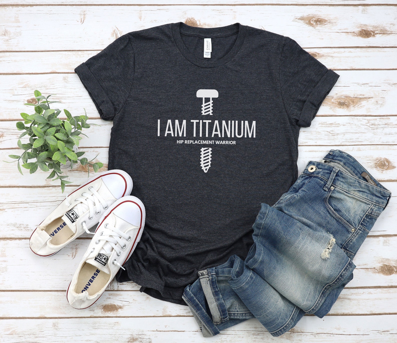 Cute HIP Replacement i Am Titanium Unisex T-shirt - Etsy