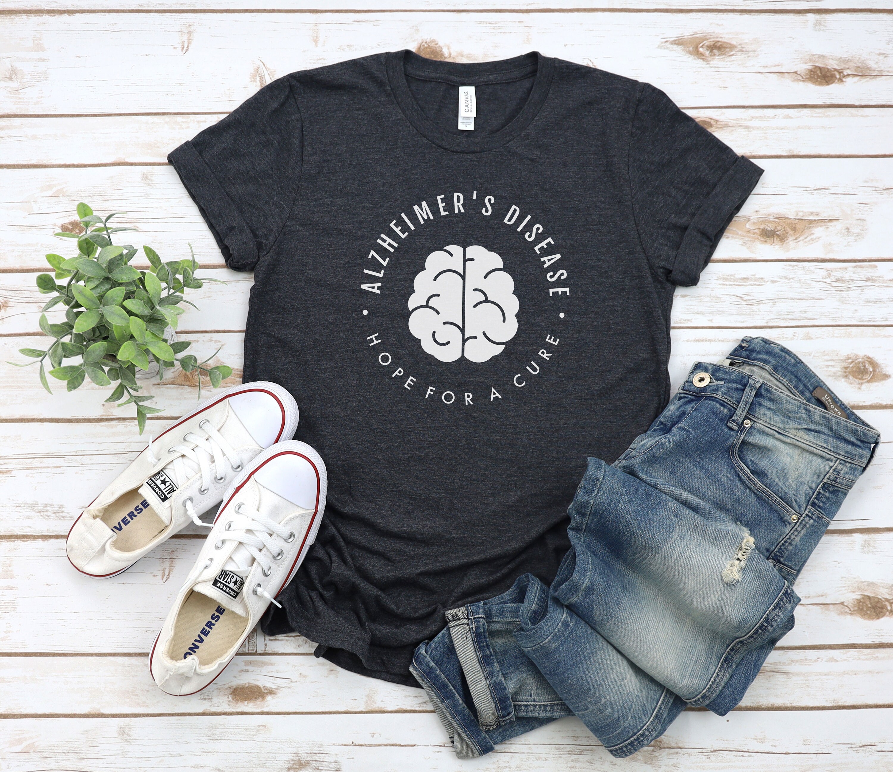 Enfermedad de Alzheimer Hope For A Cure Unisex | Etsy México