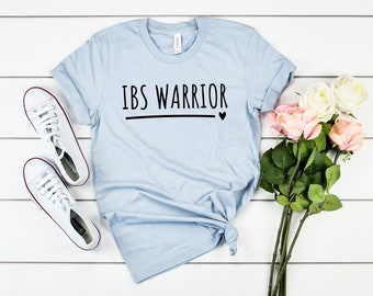 IBS Warrior Unisex T-Shirt | Irritable Bowel Syndrome Awareness Shirt, IBS Warrior Gift, Chronic Illness