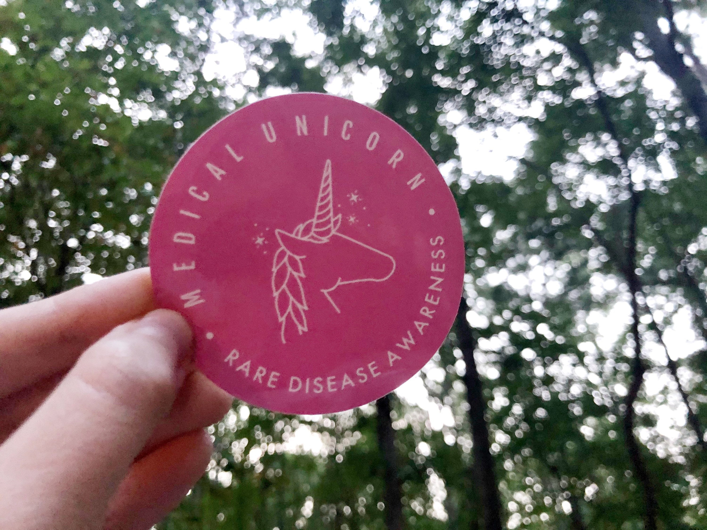 Medical Unicorn 3 Vinyl Sticker Rare Disease Warrior - Etsy