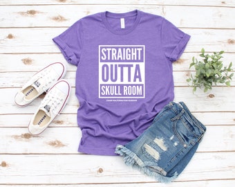 Chiari Awareness "Straight Outta Skull Room" Shirt | Chiari One Malformation Warrior, Chiari Awareness, Brain Surgery