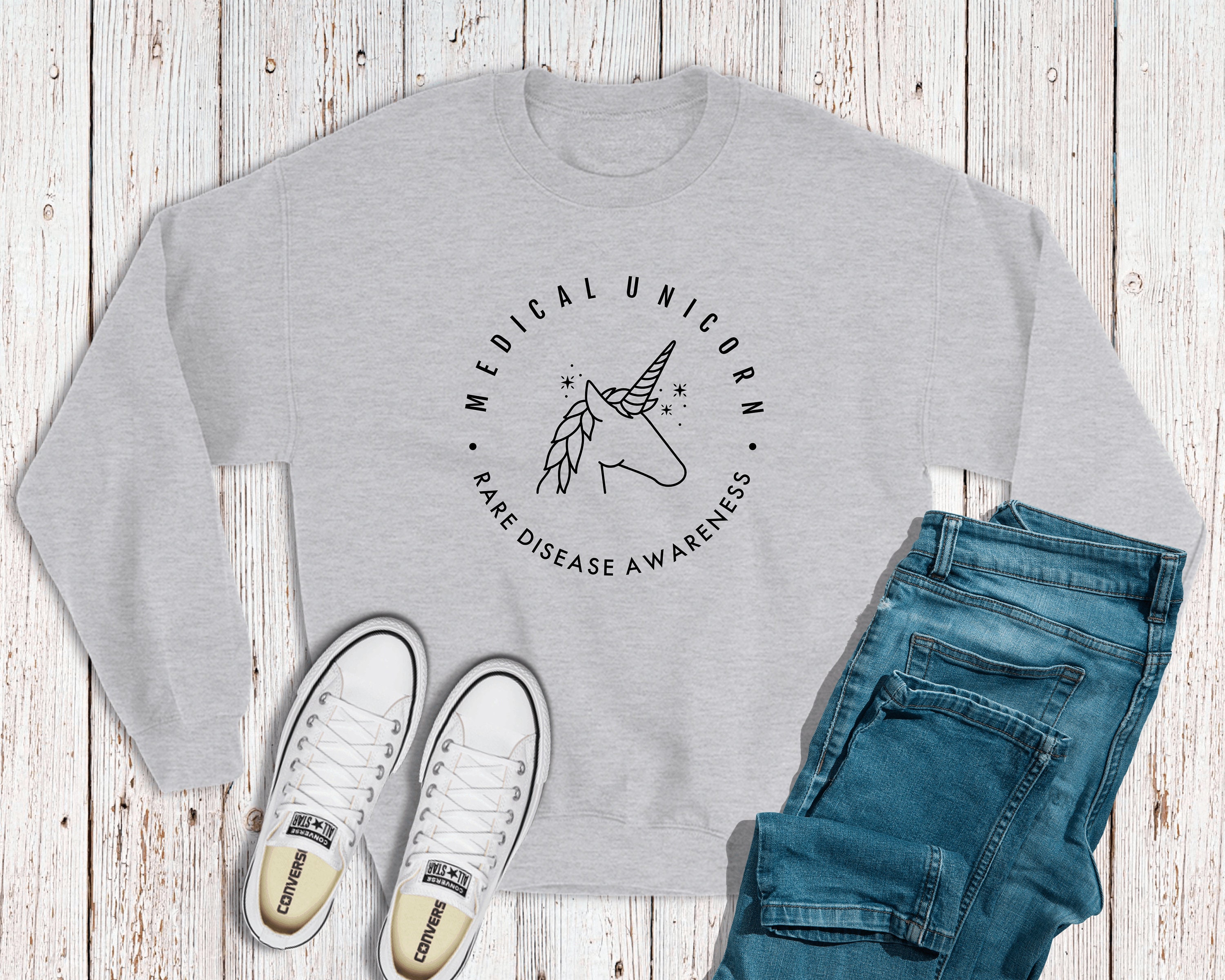 Medizinisches Einhorn Rare Disease Awareness | Etsy