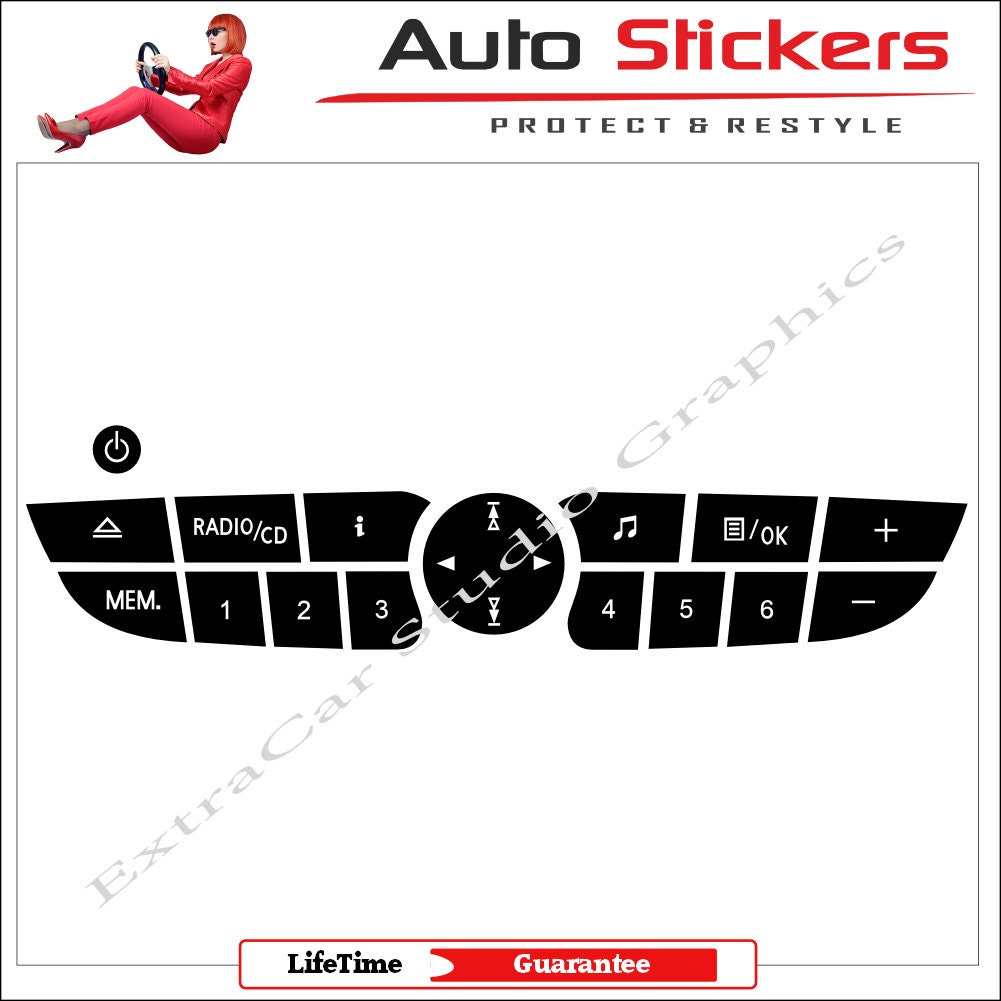 Kit Stickers RENAULT CLIO MK3 F1 TEAM - 3M Pro / Oracal - GTStickers
