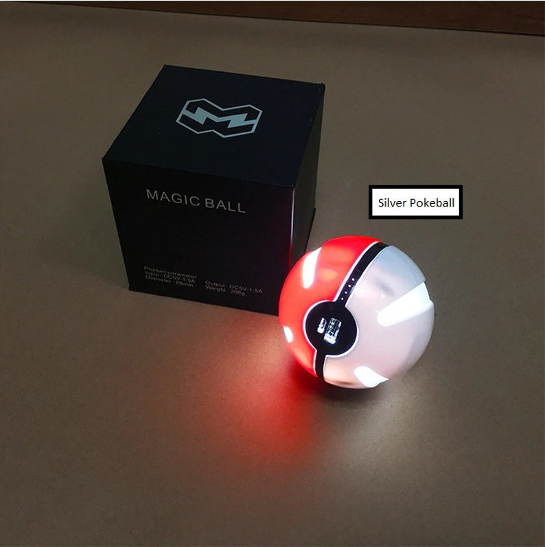 Pokemon Pokeball Portable Charger! Two Versions!