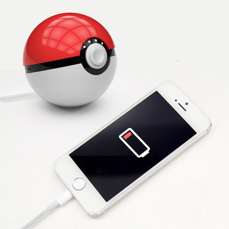 Pokemon Pokeball Portable Charger! Two Versions!