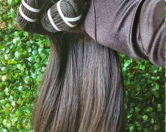 100% Raw Hair Bundles & Closures Cambodian Straight Last 10 years!
