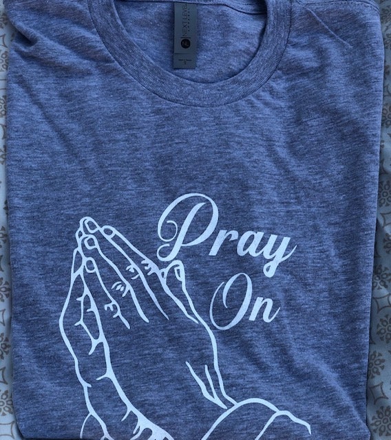 Discover Graphic Pray On - Casual Tees, Stylish Men's Shirt, Essentials Gift