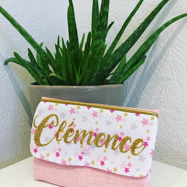 Pochette à barrettes