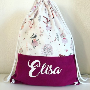Sac enfant personnalisé - version sac à dos