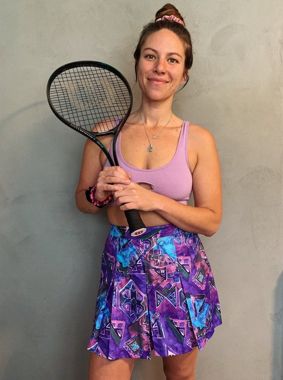 Vintage 90s Wilson Tennis Skirt, 90s Grunge Skirt,