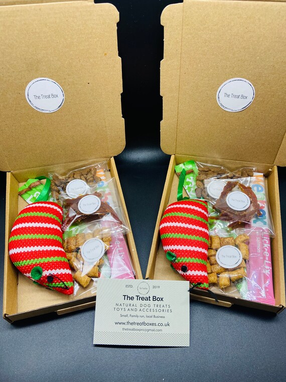 Cat Christmas Treat Box Cat Christmas Gift Cat Gift Box Etsy UK