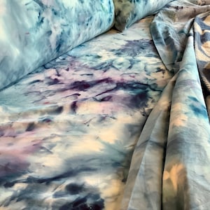 Bamboo Sheet Set Elements Collection, Hand Dyed Bed Linens, Luxury Soft image 2