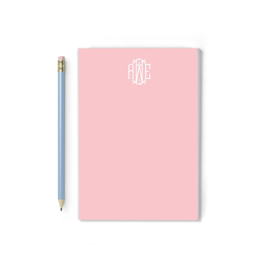 Personalized Notepad Set Personalized Notepad | Monogrammed Notepad | Personalized Stationery ...