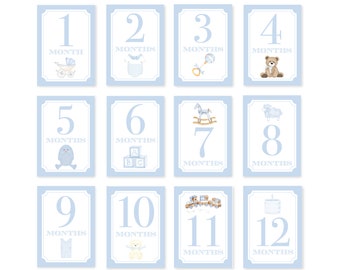 Baby Milestone Cards |  Baby Shower Gift  |  Baby’s First year  |  Baby Boy Milestone Cards  |  Baby Boy