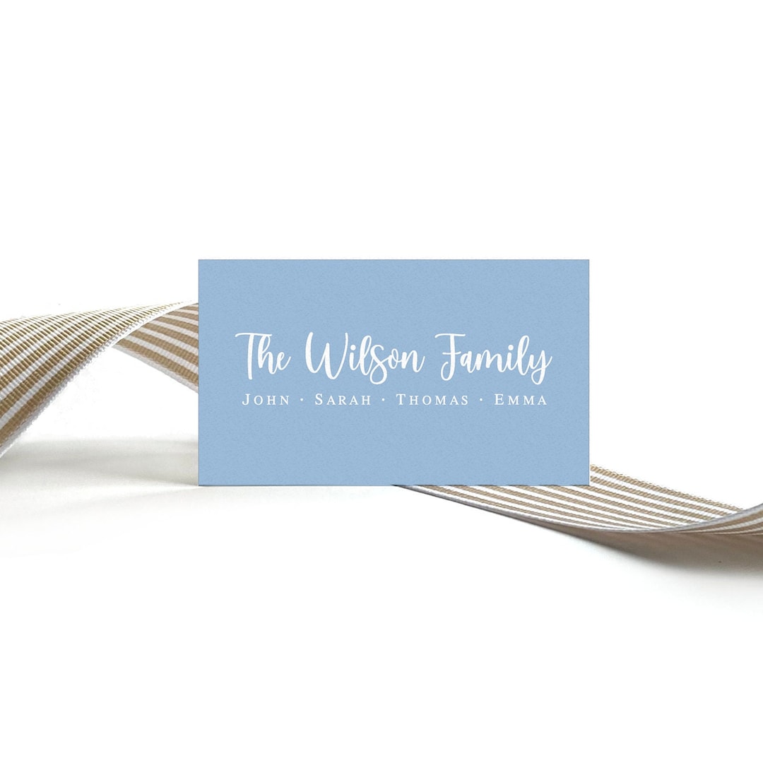 Enclosure Cards Personalized Gift Enclosure Cards Monogrammed Gift