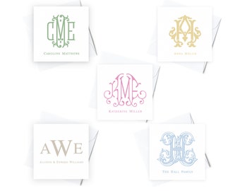 Enclosure Cards  |  Personalized Gift Enclosure Cards   |  Monogrammed Gift Enclosure Cards  |  Gift Enclosure Cards |  Gift Tags