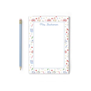 Teacher Personalized Notepad |  Personalized Notepad  |  Teacher Gift   |   Teacher Appreciation