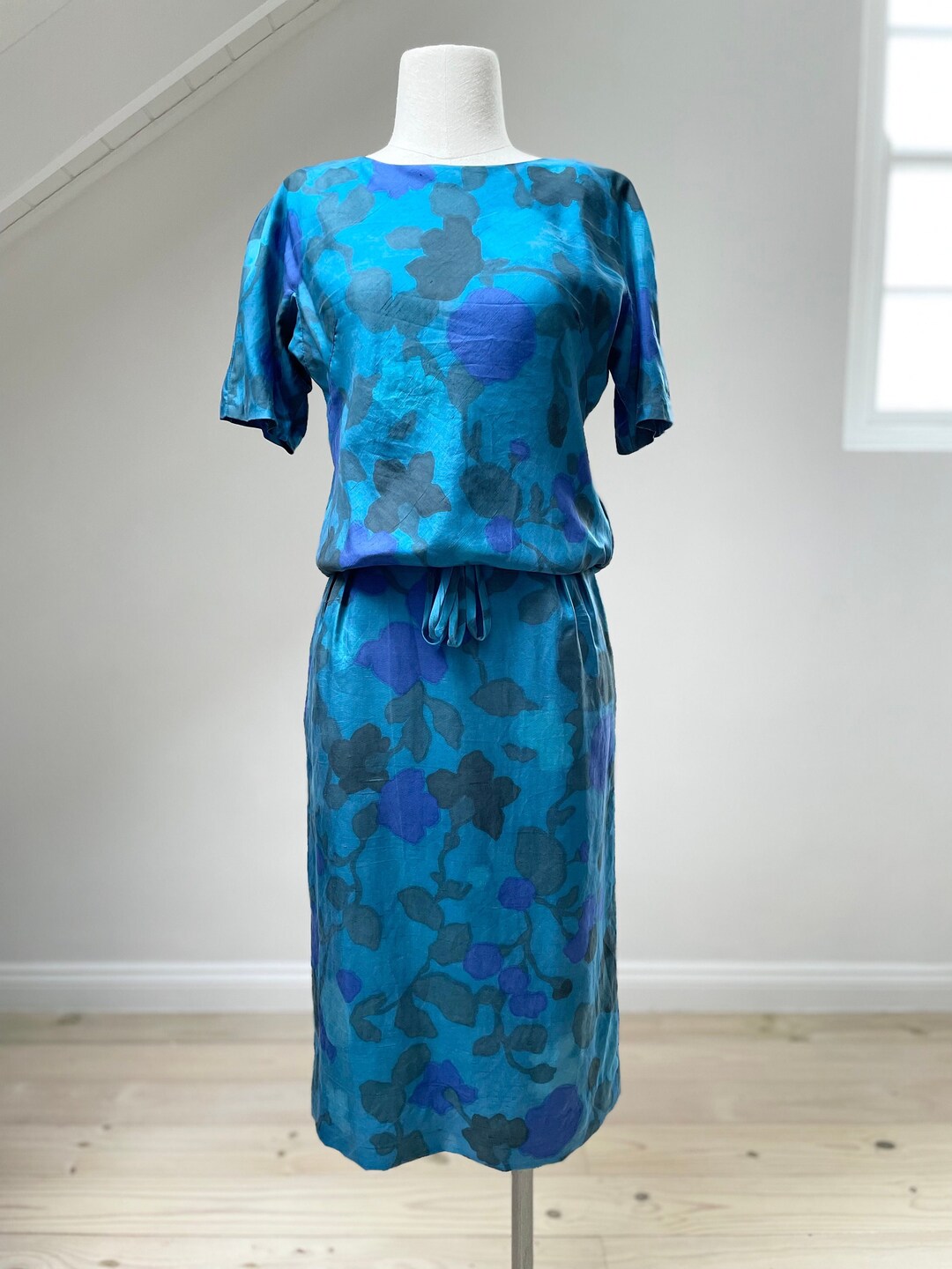 1950s Success Wiggle Dress - Plaid main image 1