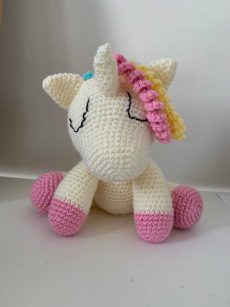 Handmade Crochet Unicorn