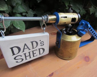 Upcycled Dad's Shed Ornament, Vintage Upcycled Dad Gifts, Dad's Shed Gifts, Gifts for Dad, Dad Workshop Gifts, Dad Man Cave Gifts, Dad Gifts