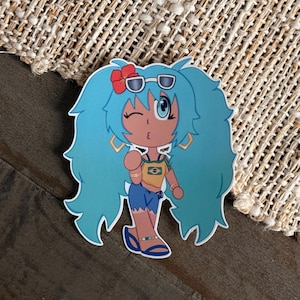 Brazilian Miku Vinyl Sticker