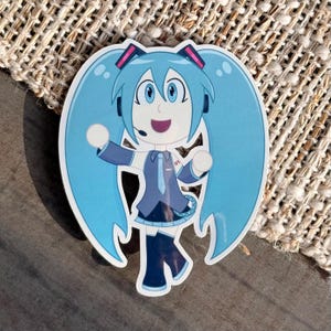 Hatsune Miku Vinyl Sticker