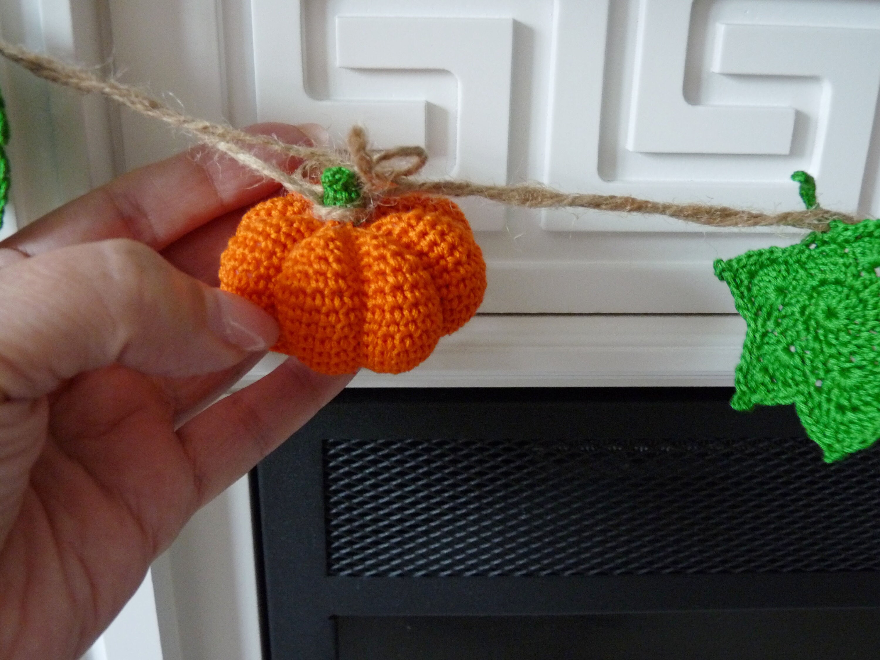 Easy Crochet Pattern Pumpkin BONUS Leaves Amigurumi Etsy