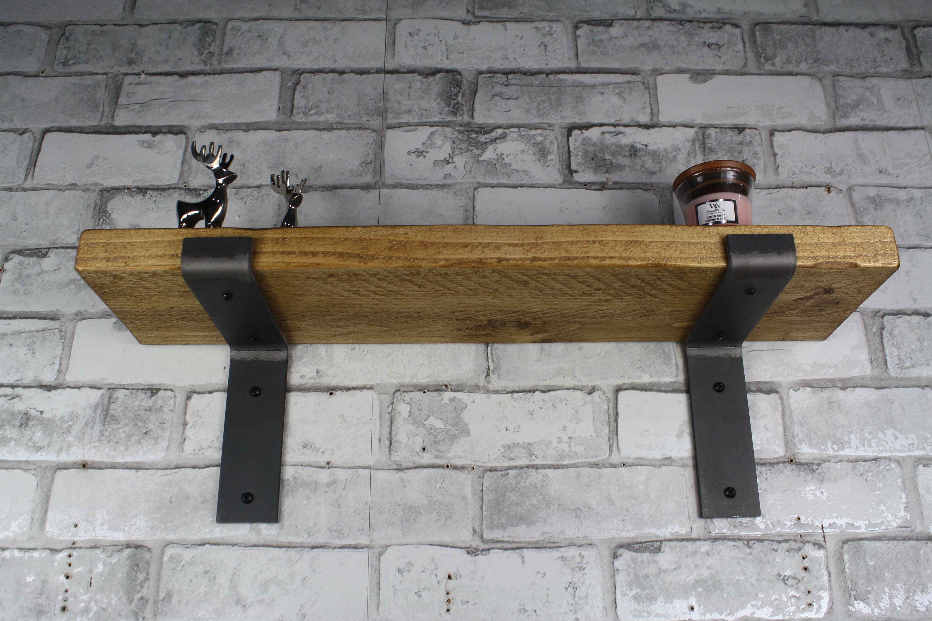 Scaffold Board Shelves and Brackets150mm Depth Made to Your Etsy UK