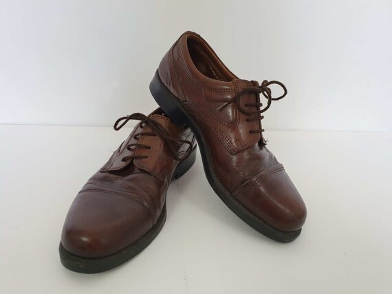 Julius Marlow Brown Leather Derby Shoes 