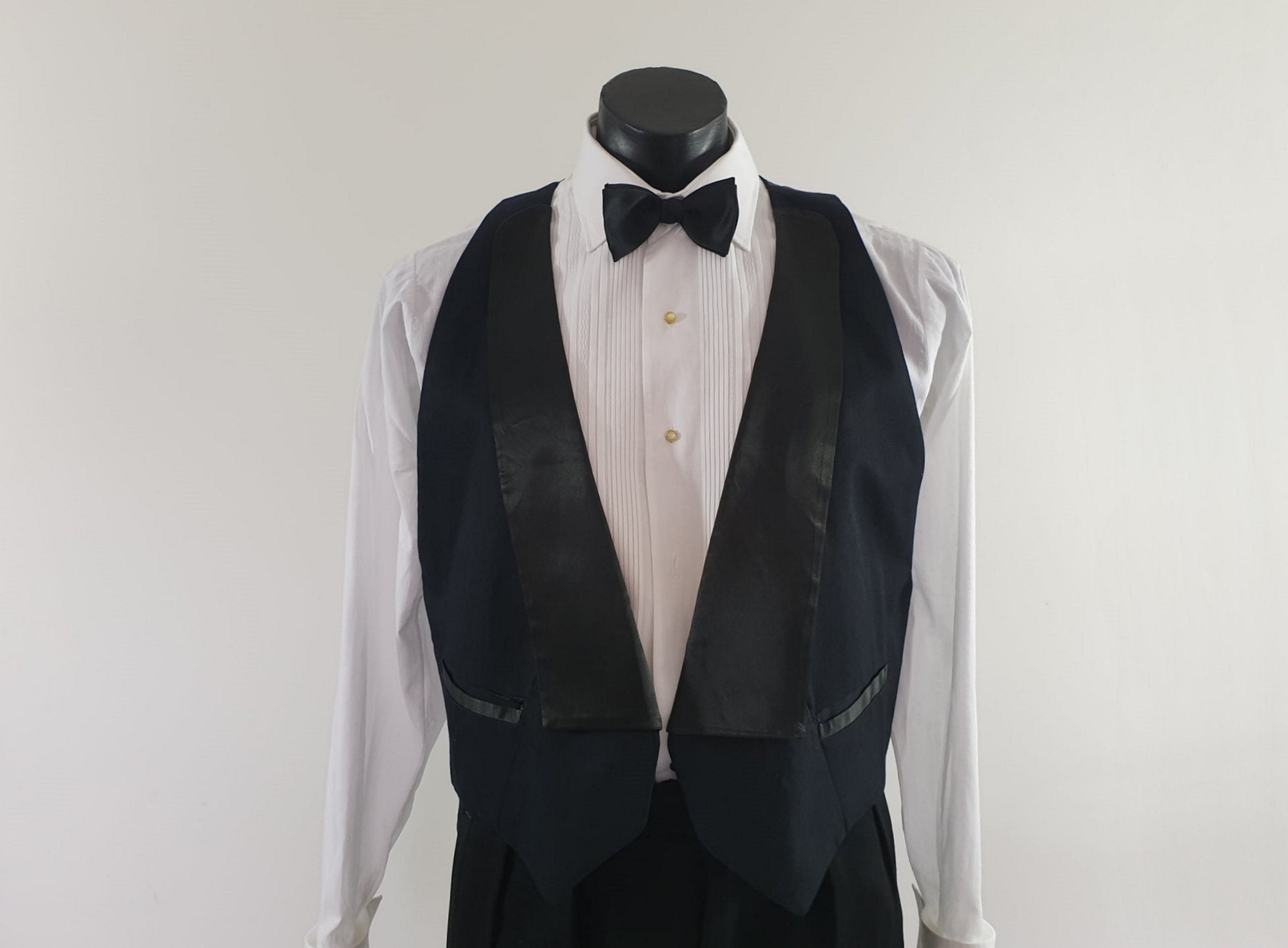 Lapelled Vest for Men Etsy Australia