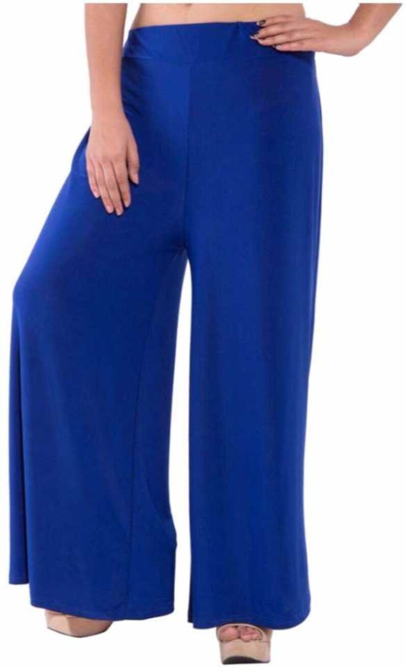 Stylish Palazzo Pant Rayon Cotton Harem Pajama Loos Fit Plazo Trouser Plus Size