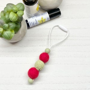 Beaded Diffuser, Essential Oil Scent Chain - Stylish & Reusable Diffuser, Essential Oil Diffuser,  Reusable Car Air Freshener
