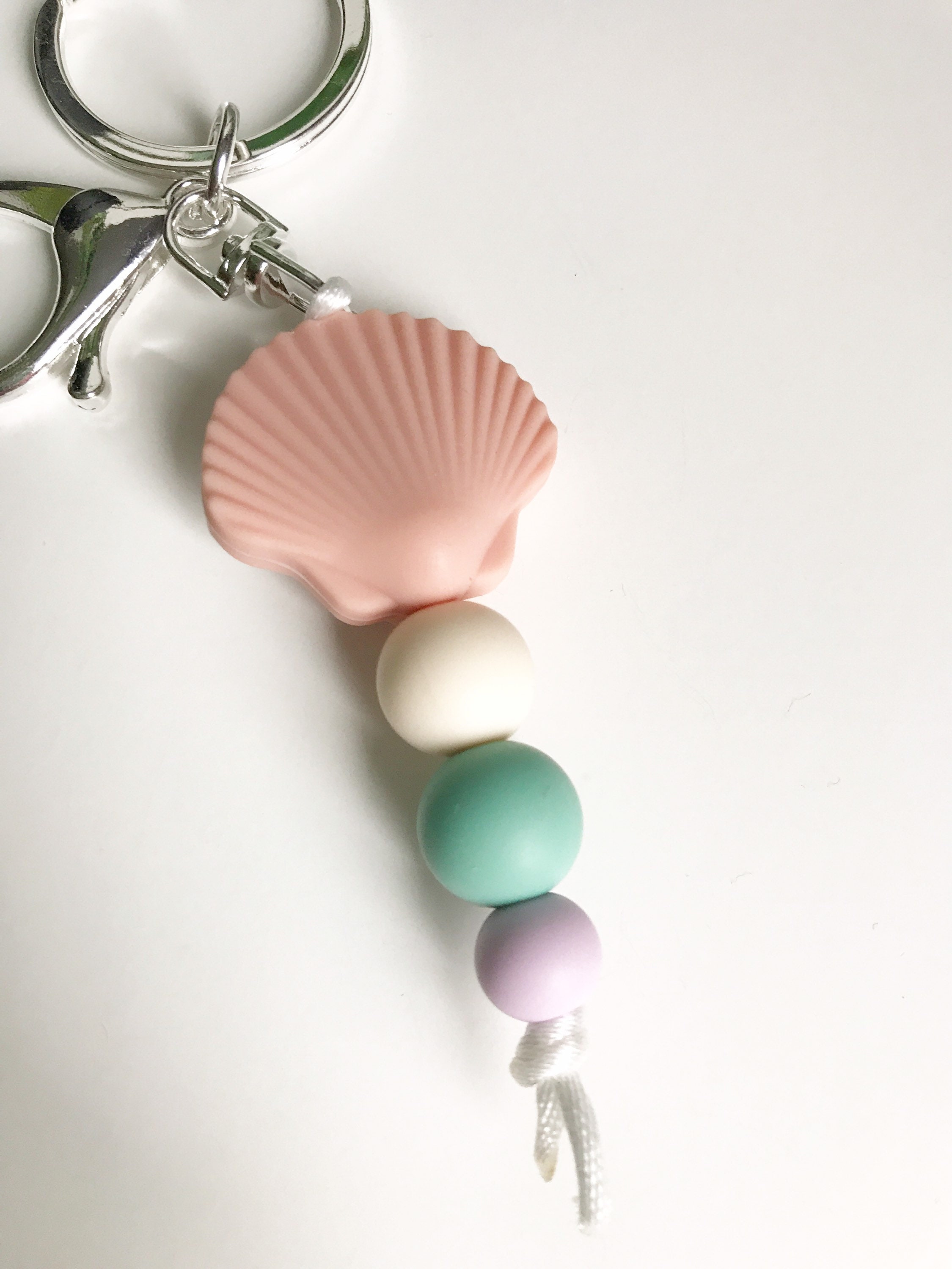 Beimus Muschel Schlüsselanhänger - Kreativer Schmuck Mit Seesternen & Kette