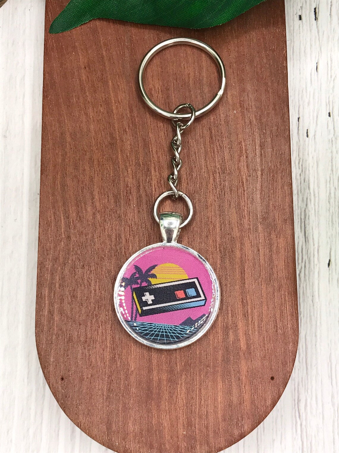 Gaming Keychain Retro Gaming Keychain Gamer Gift Gamer Etsy