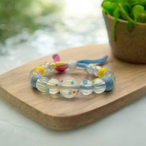 Adjustable Calming Bracelet, Breathing Bracelet for Anxiety Relief, Worry Bracelet, Fidget Bracelet for Sensory Needs