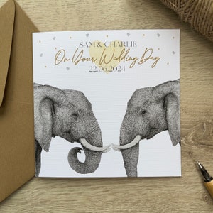 Carte de mariage personnalisée|Carte de mariage pour félicitations|Carte pour jeunes mariés|Carte pour jeunes mariés|Carte juste mariés|M. et Mme|M. et M|Mme et Mme