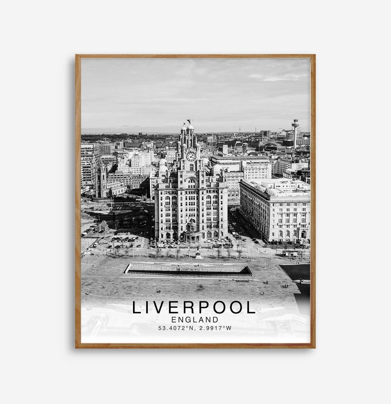 Liverpool Wall Art Liverpool Print Liverpool Poster Etsy
